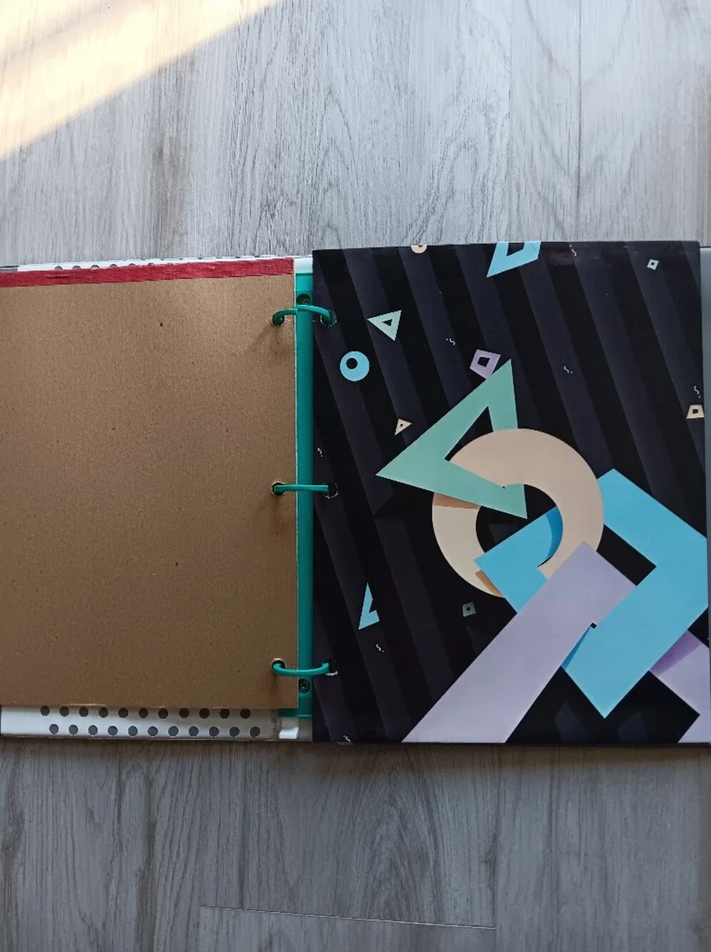 Vintage Trapper Keeper 1991 Tropical Cruise Designer Series Folder Notepad